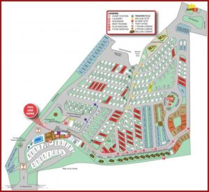 Map Of Koa Campgrounds In Us