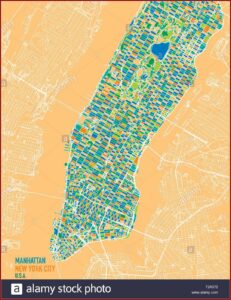 Map Of New York City Manhattan Neighborhoods