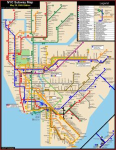 Map Of New York Metro