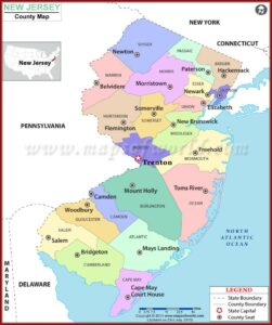 Map Of Salem County Nj Towns