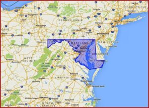 Map Of The United States And State Capitals