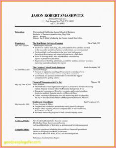 Microsoft Resume Builder Template