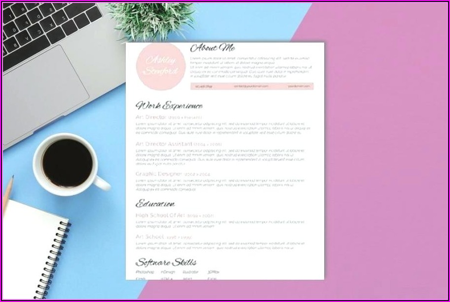 Modern Professional Resume Template Free Download