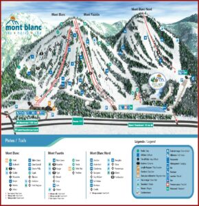 Mont Blanc Trail Map