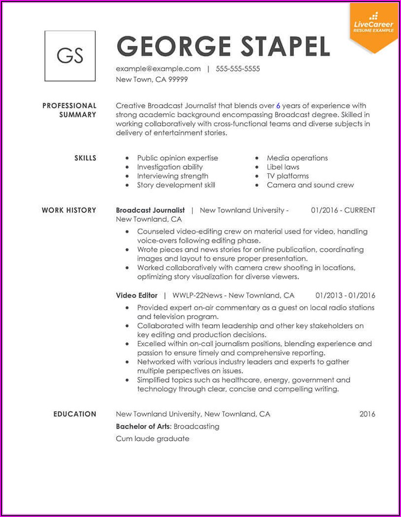 Most Current Resume Templates