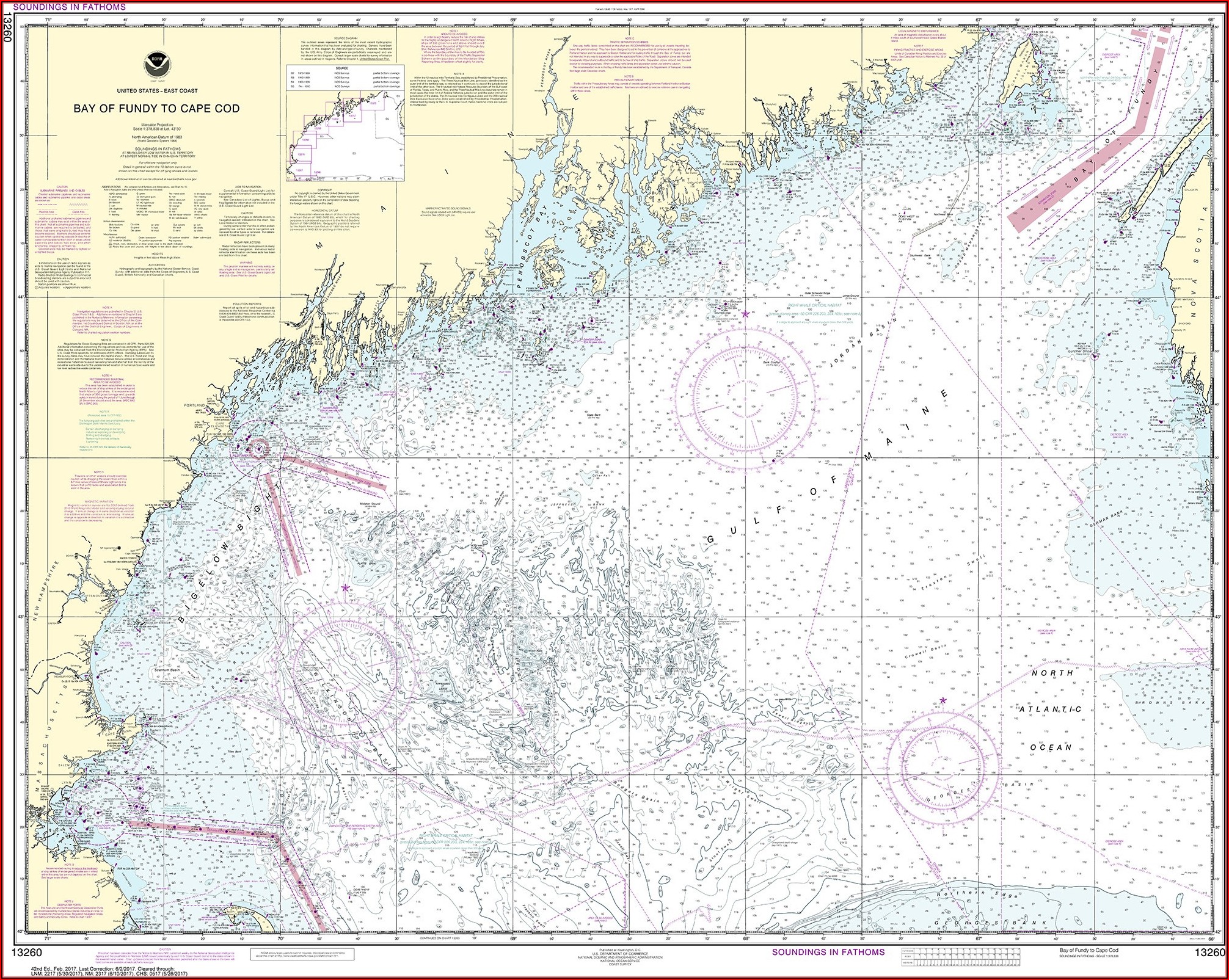 Nautical Chart Of Cape Cod Bay