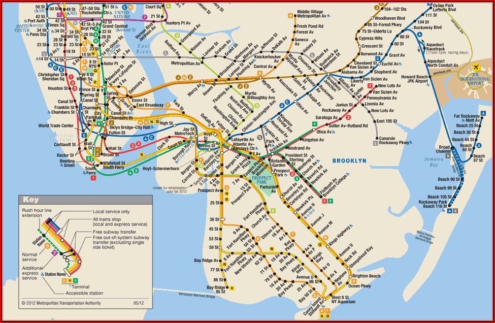 New York Subway Mta Map App