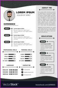 Nice Resume Template Free