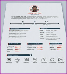 Nice Resume Templates Free