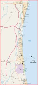 North Myrtle Beach Hotel Map