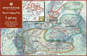 Northstar Resort Lodging Map