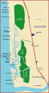 Nuevo Vallarta Hotel Zone Map