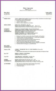 Nurse Resumes Templates