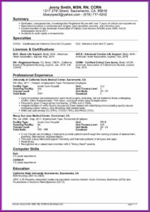 Nursing Resume Writing Services