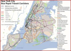 Nyc Bus Map Manhattan Bronx