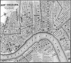 Old Street Maps Of New Orleans