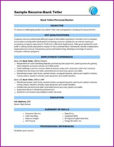 Online Resume Builder For Students