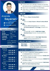 Online Resume Maker For Fresher Engineer Free