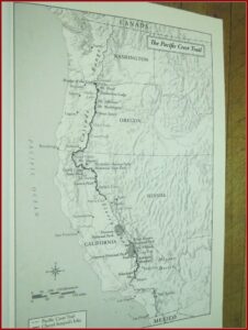 Pacific Crest Trail Map