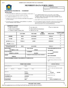 Pag Ibig Employer's Data Form Online Registration