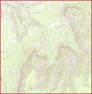 Paper Topo Maps For Sale