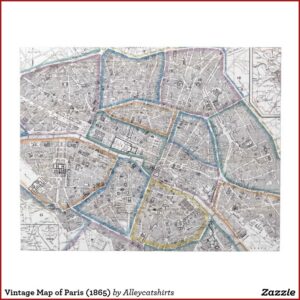 Paris Map Jigsaw Puzzle