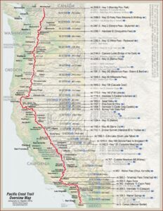 Pct Trail Map Washington