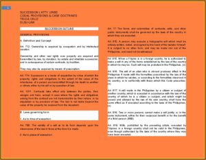 Philippine Legal Forms Last Will And Testament