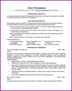 Php Programmer Resume