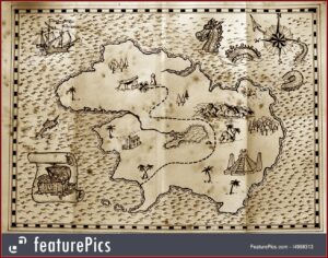 Pirate Treasure Map