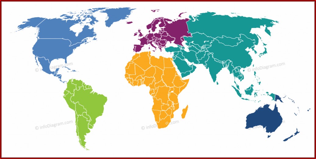 Ppt World Map Editable