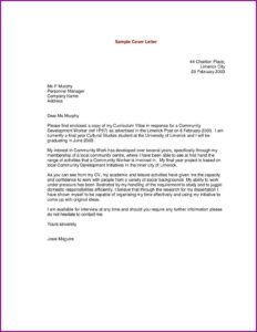 Prepare A Resume And Cover Letter