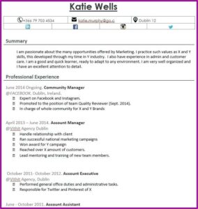 Quick Free Resume Creator
