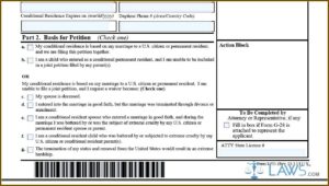 Renewal Of Green Card Form I 751