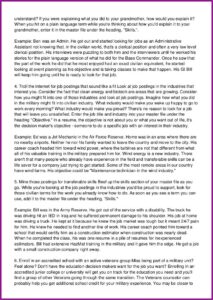 Resume Building For Veterans