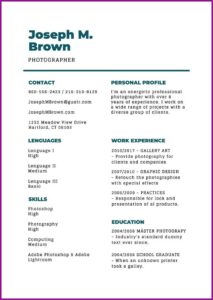Resume Editor Online Free