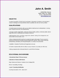 Resume Format For It Professional Download