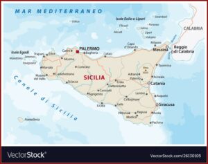 Road Maps Of Sicily