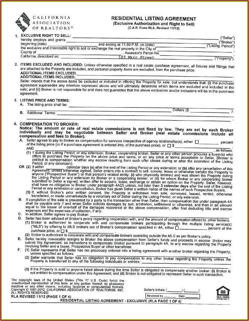 Sample Independent Contractor Agreement Form
