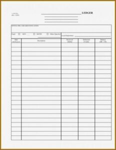 Self Employed Form