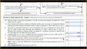 Self Employed Form For Taxes
