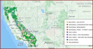 Sequoia National Park Ohv Trail Map