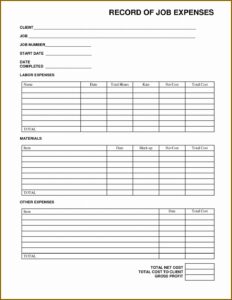 Simple Expense Reimbursement Form