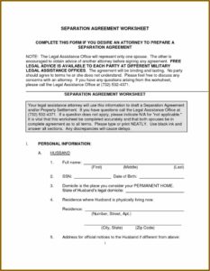 South Carolina Legal Separation Forms