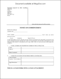 State Of Georgia Legal Forms