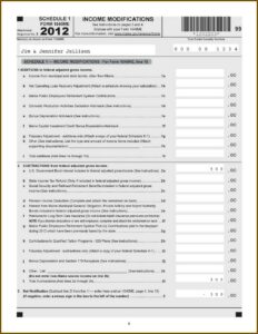 Tax Form 1040a 2014