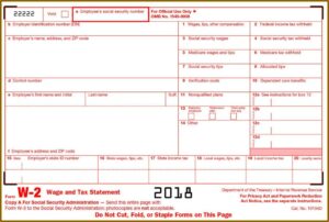 W2 Form New Employee