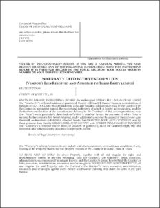 Warranty Deed Form Georgia