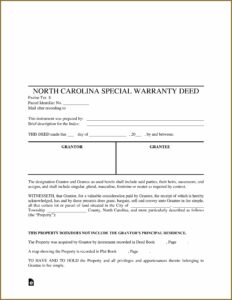 Warranty Deed Form Wayne County Michigan