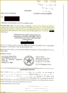 Williamson County Divorce Filing